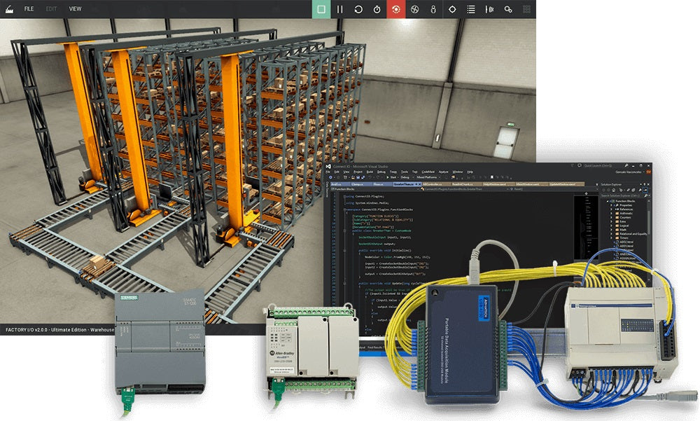 Factory I/O Ultimate Edition - 1 Year License